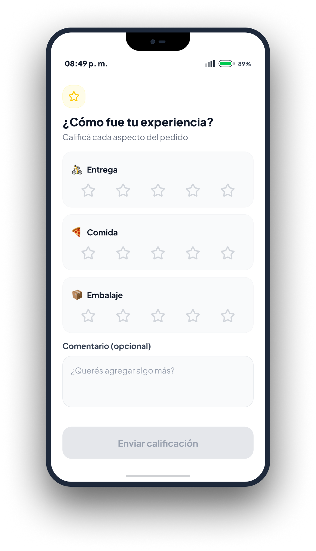 Localia post-delivery survey