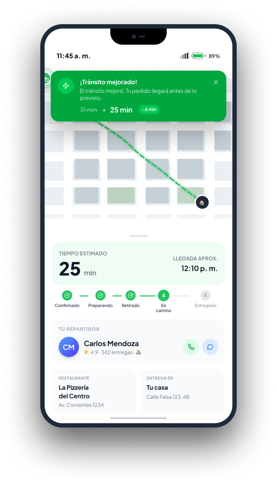 Localia traffic improved