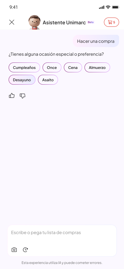 Selección de ocasión